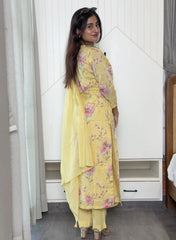 Aafreen – Butter Yellow Suit Set