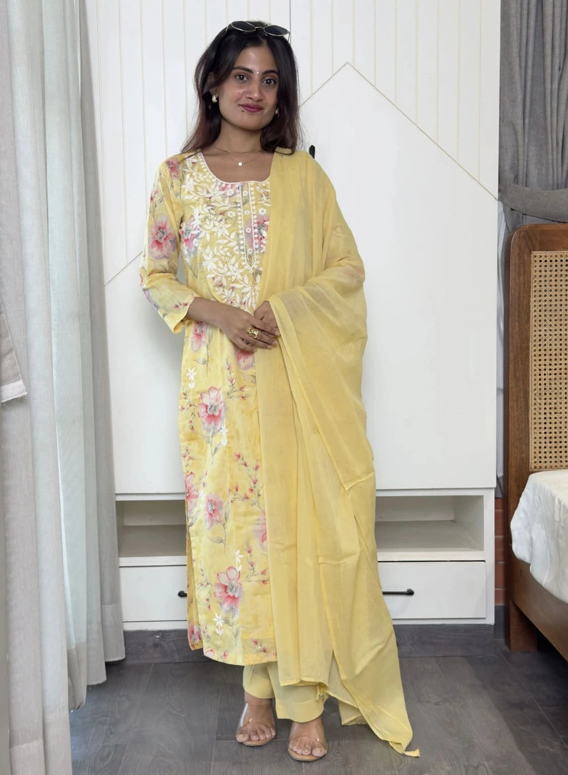 Aafreen – Butter Yellow Suit Set