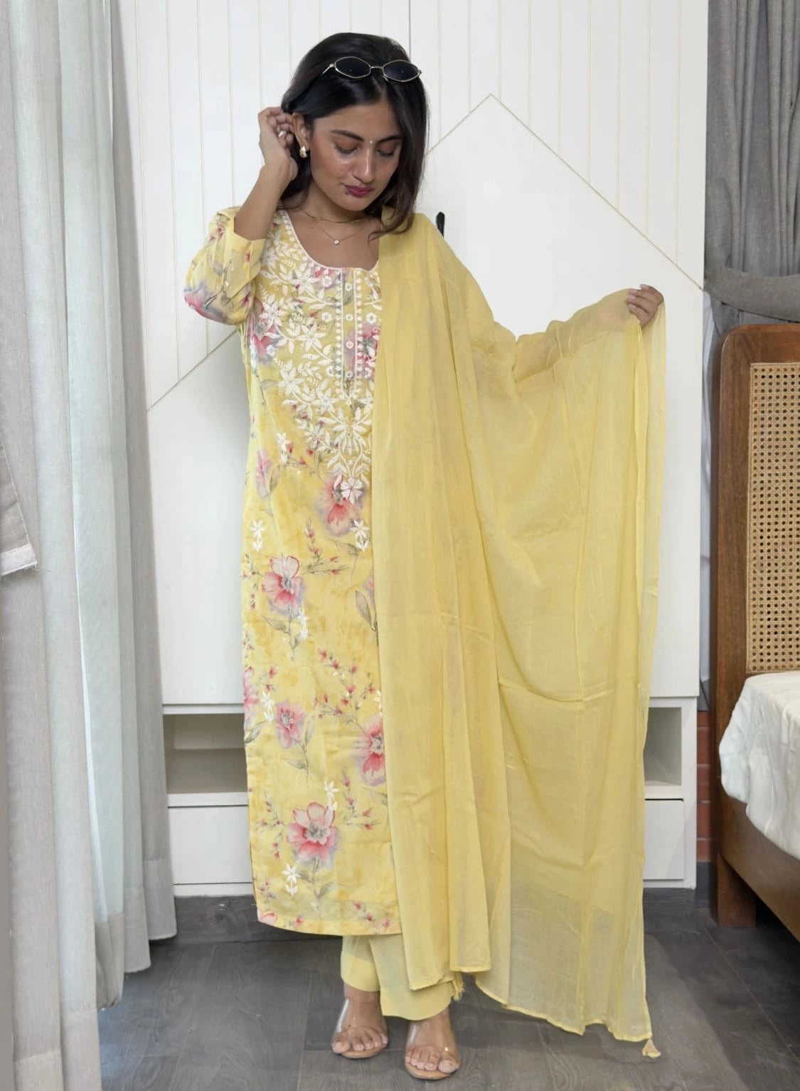 Aafreen – Butter Yellow Suit Set