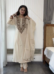 Abeer – Sand Dune Cotton Suit Set