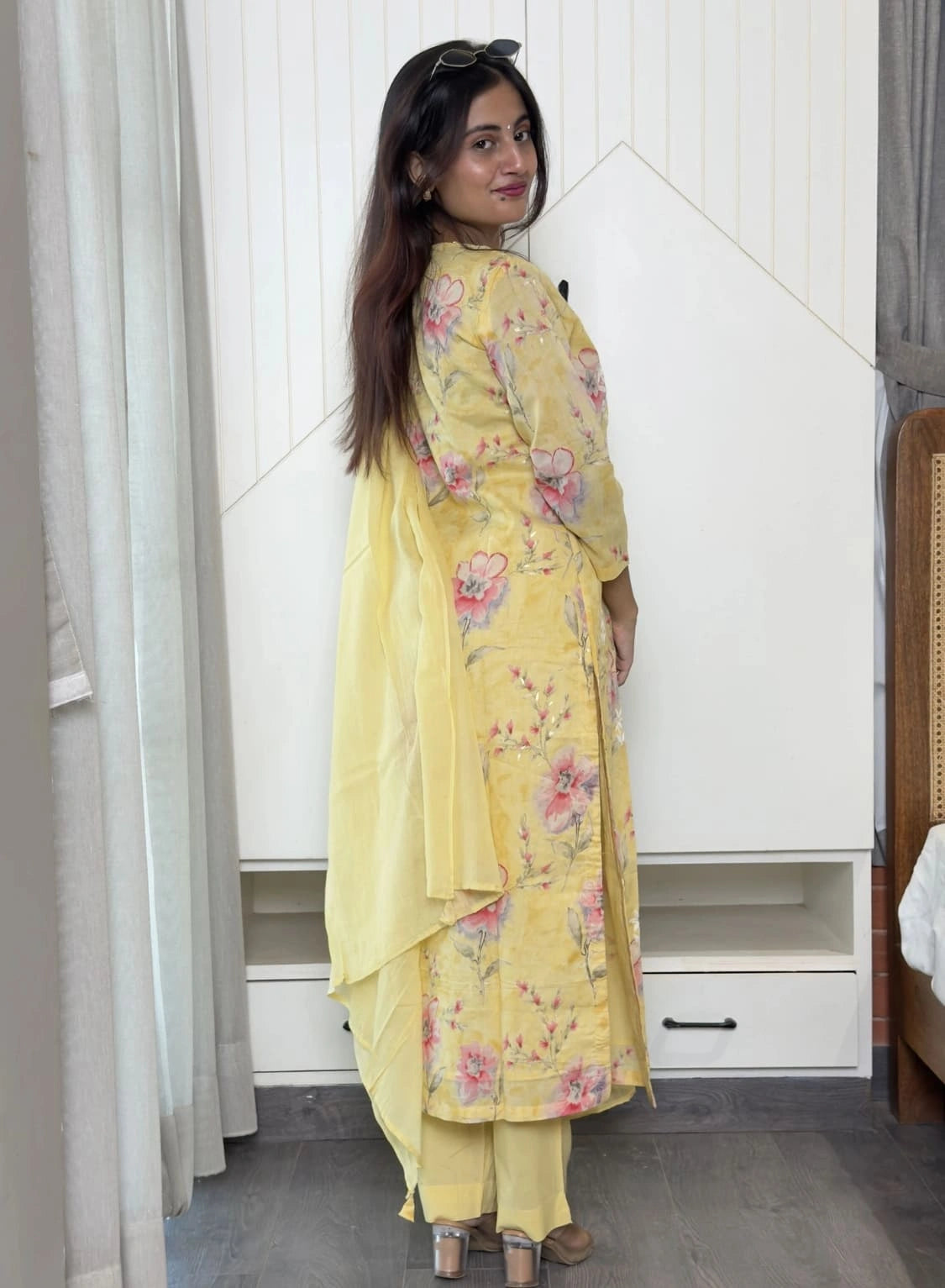Aafreen – Butter Yellow Suit Set