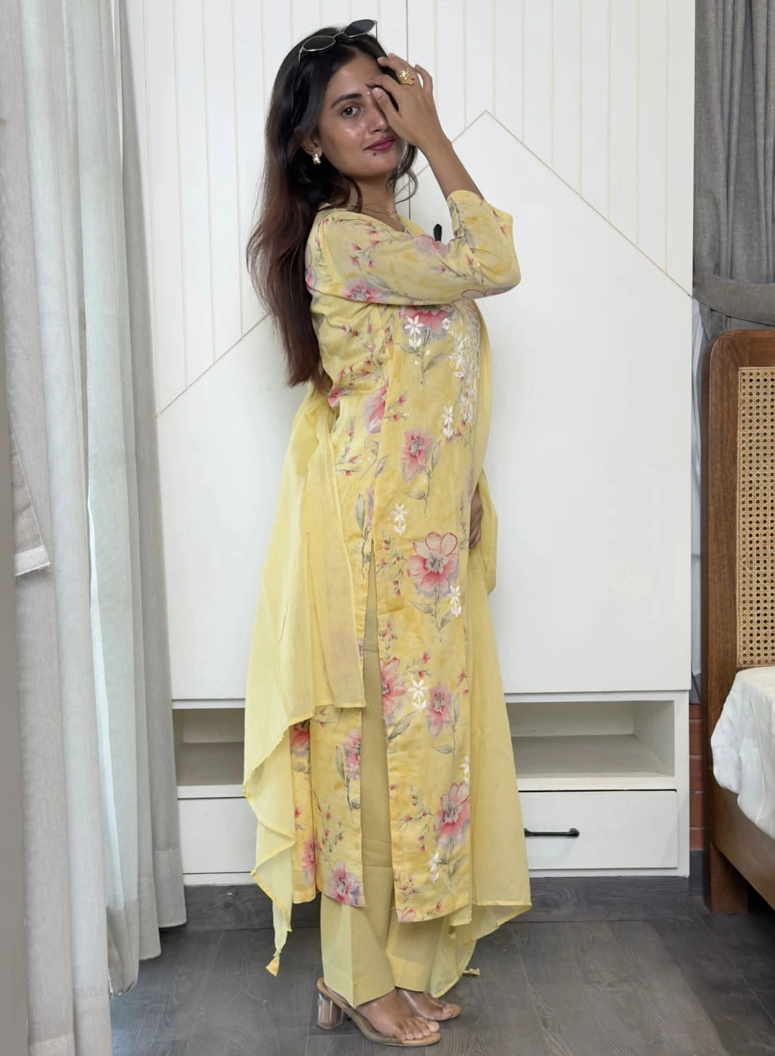 Aafreen – Butter Yellow Suit Set
